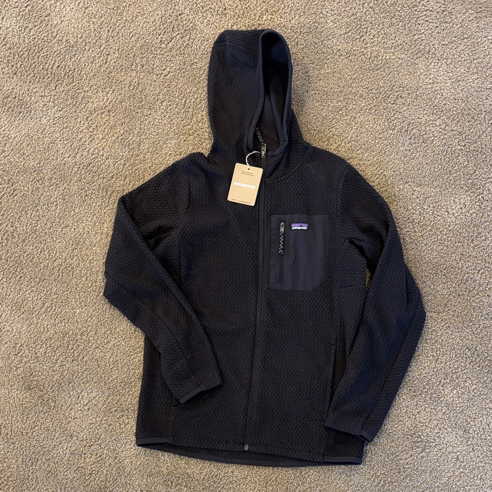 Patagonia Dark Textured Hooded Jacket